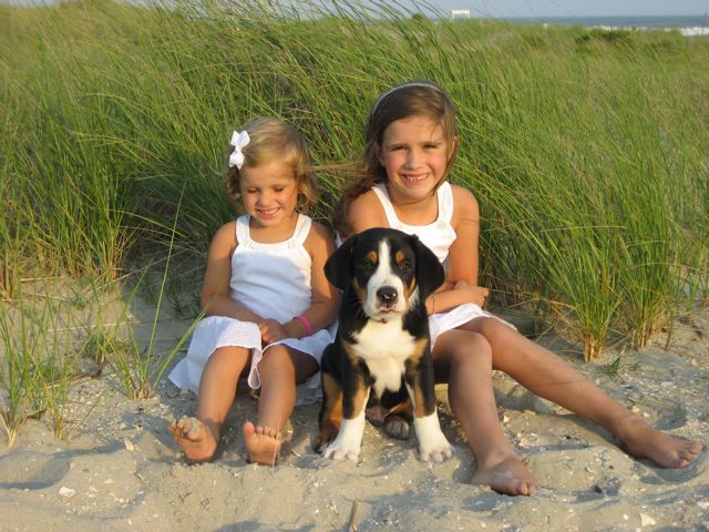 Charlie and the girls